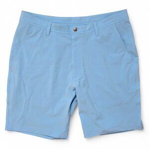 Footjoy Blue Lightweight 9 Inch Performance Golf Shorts Men's Grip Waist Golf 36